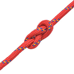 Bootsseil Polypropylen Rot