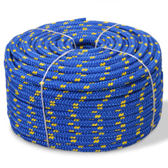 Bootsseil Polypropylen Blau