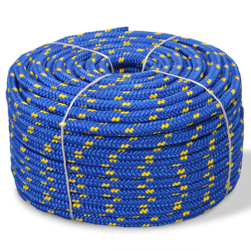 Bootsseil Polypropylen Blau