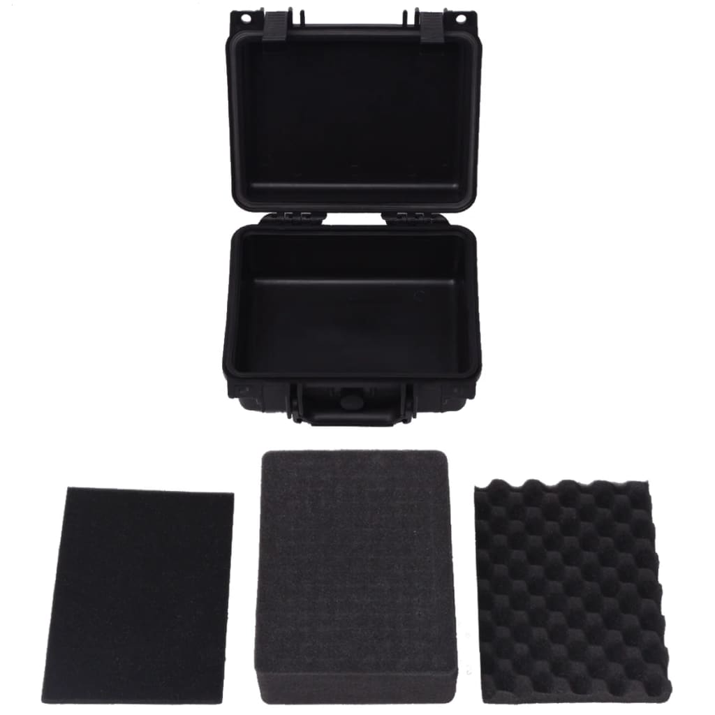 Gefahrgutkoffer Schwarz 27X24,6X12,4 Cm