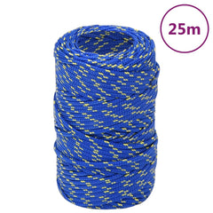 Bootsseil Polypropylen Blau