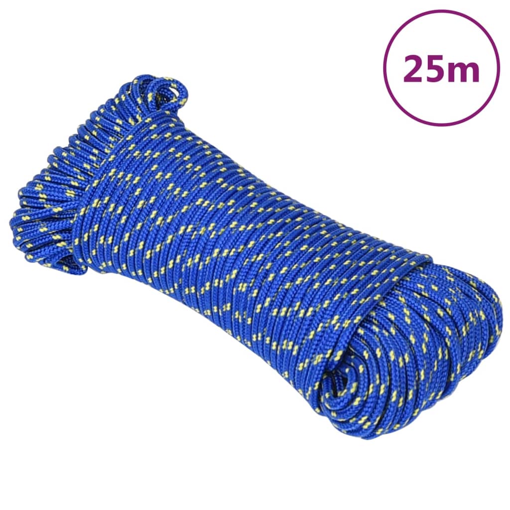Bootsseil Polypropylen Blau