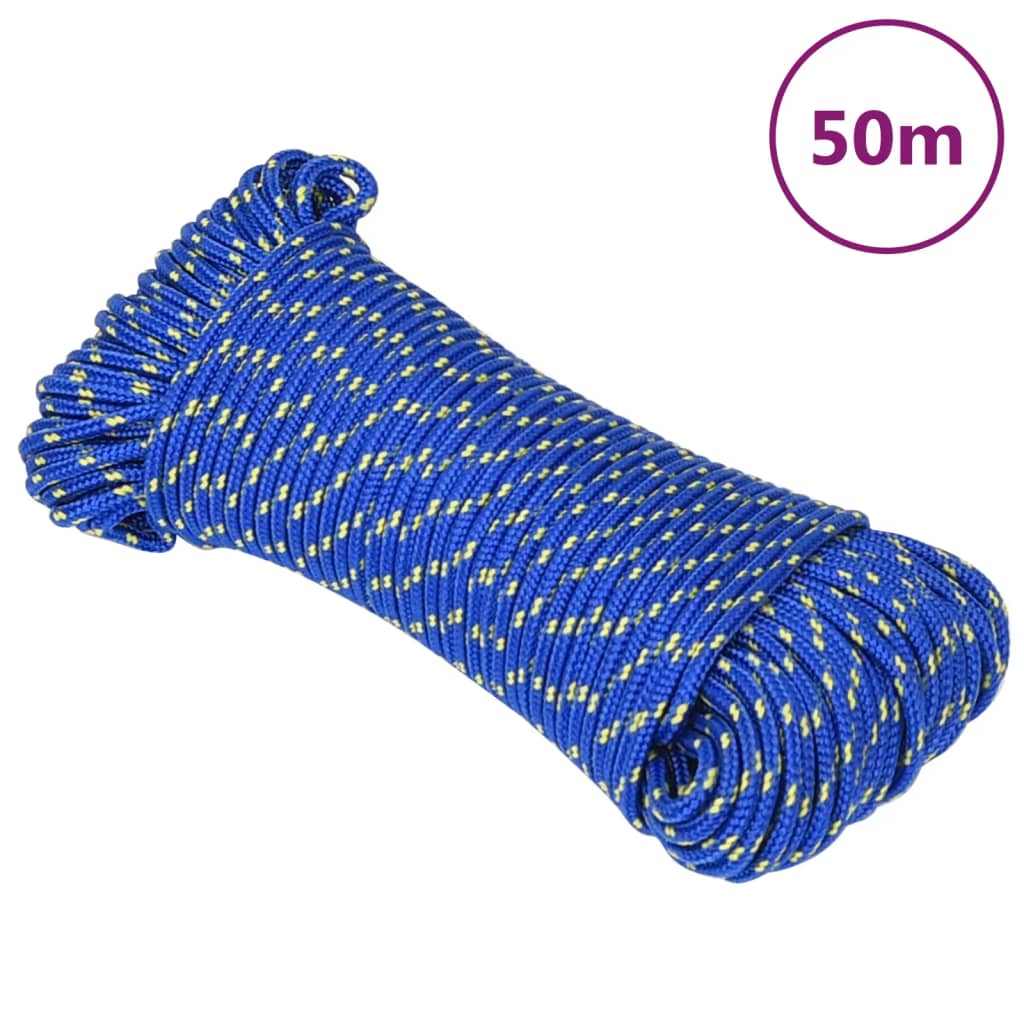 Bootsseil Polypropylen Blau