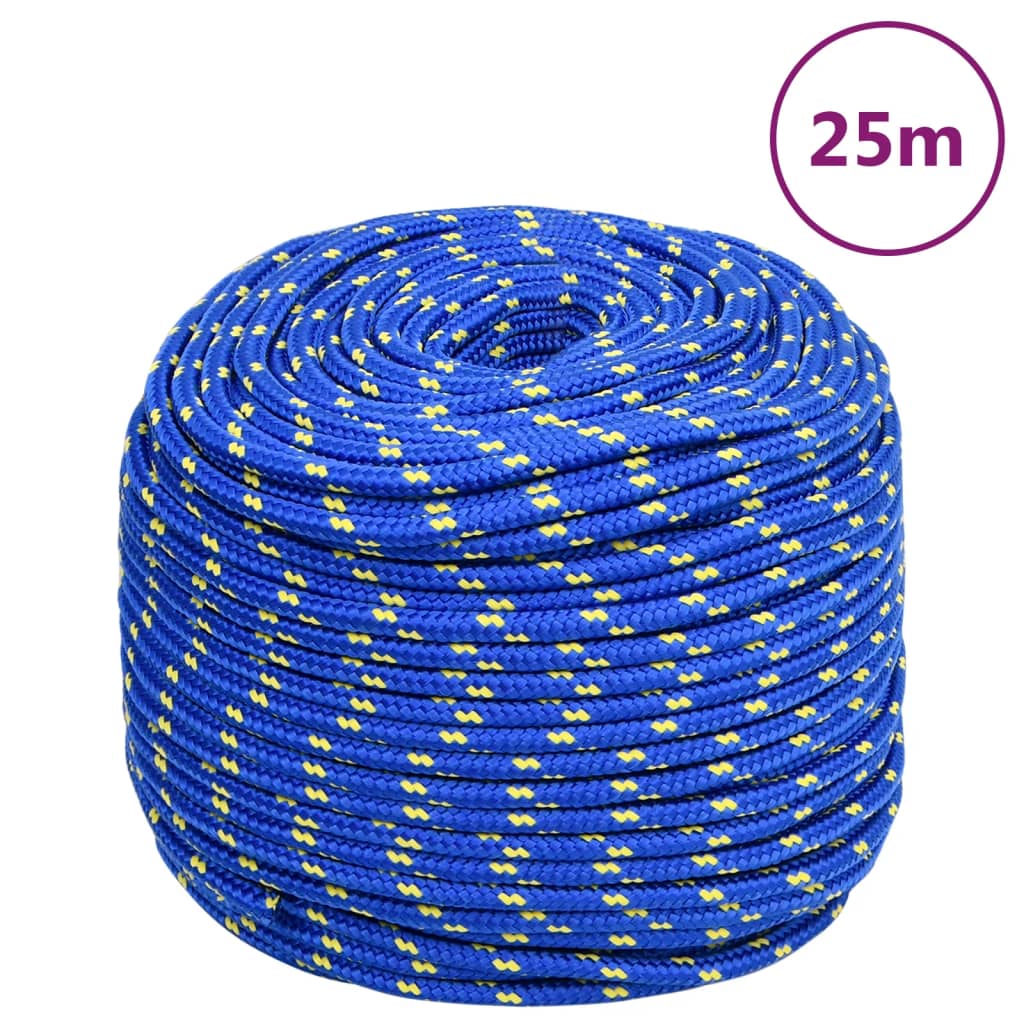 Bootsseil Polypropylen Blau