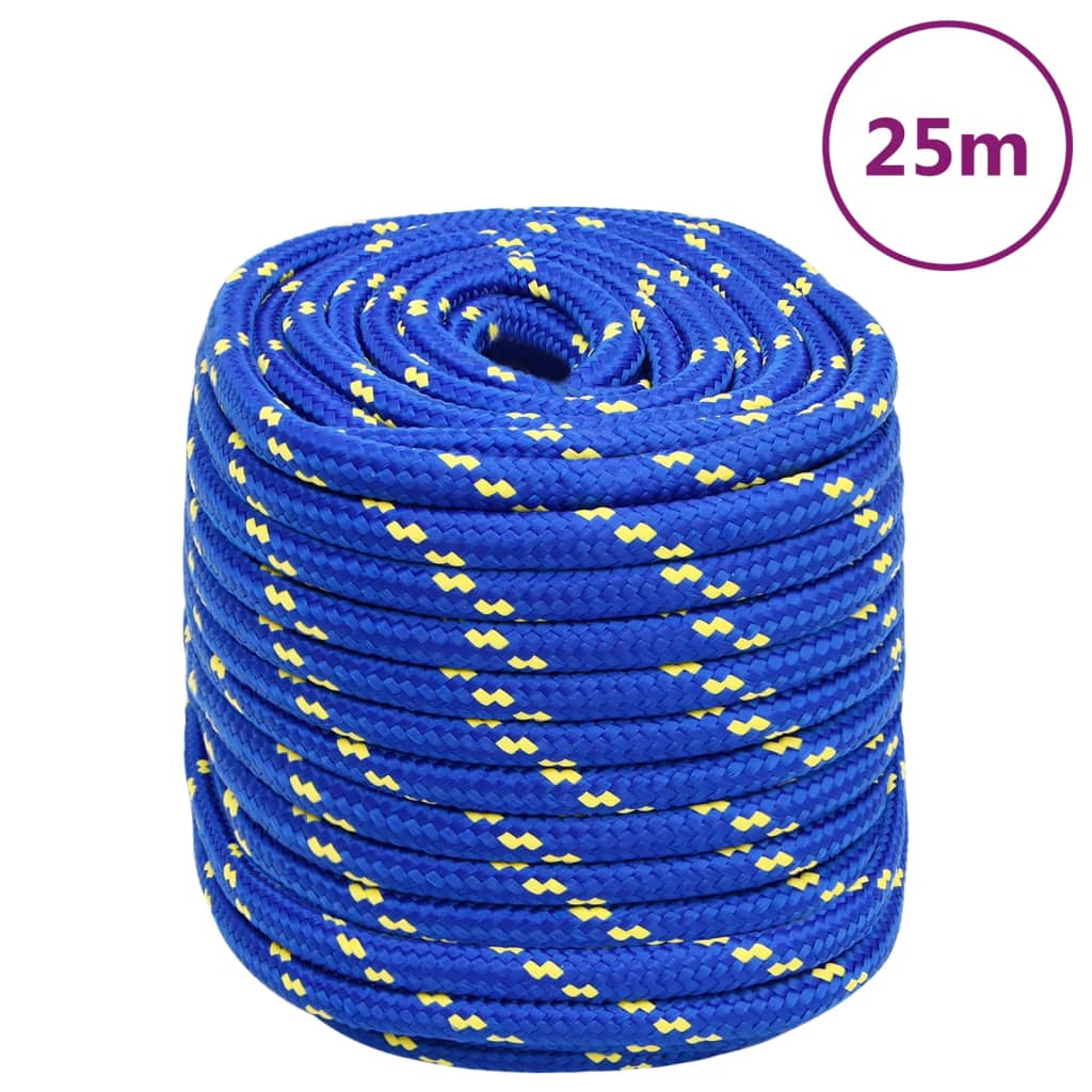 Bootsseil Polypropylen Blau