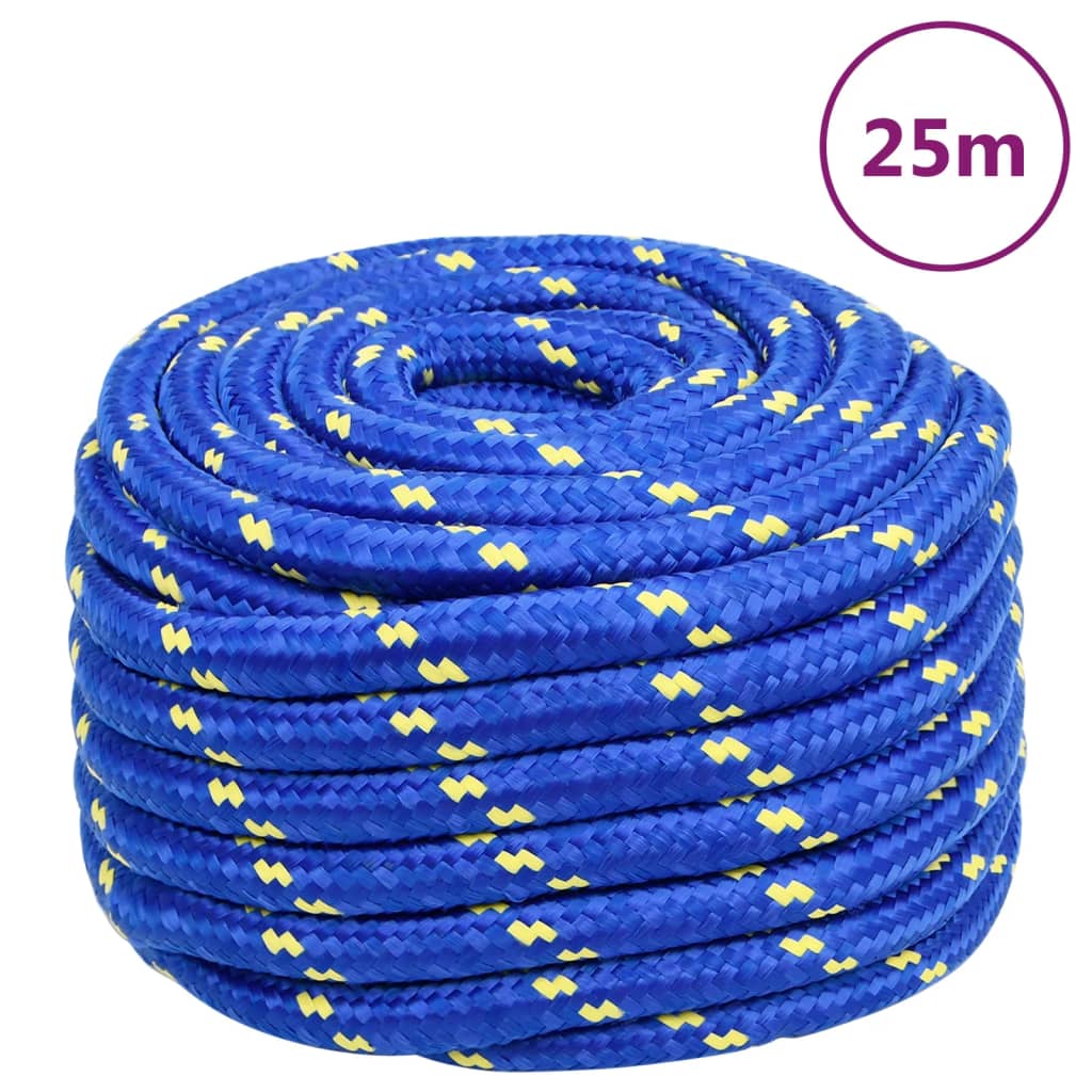 Bootsseil Polypropylen Blau